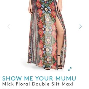 Showmeyourmumu Double Slit Skirt